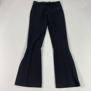 3.1 Phillip Lim Pants Womens 4 Black Wool Blend Flare Dress Trousers Lined